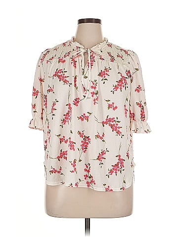 MELLODAY Short Sleeve Blouse (view 1)