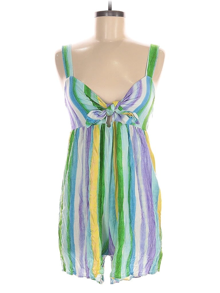 Pre-owned Zara Romper In Blue