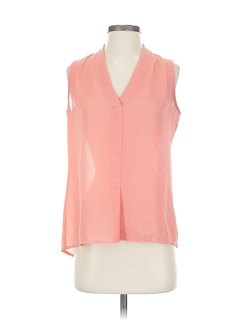ROSE + OLIVE Pre-owned Sleeveless Blouse In Pink