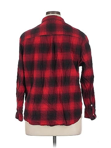 Gap Body 3/4 Sleeve Button-Down Shirt (view 2)