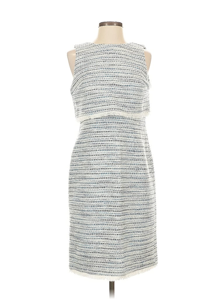 Pre-owned Ann Taylor Factory Casual Dress In Gray