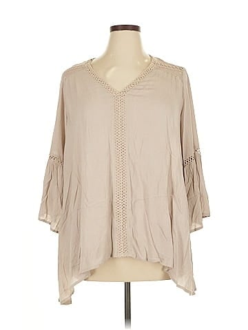 New Directions 3/4 Sleeve Blouse (view 1)