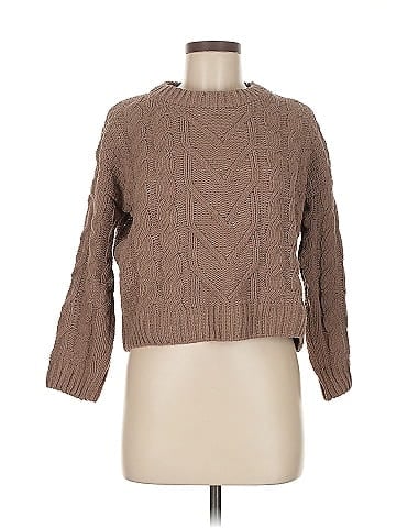 Pink Rose Pullover Sweater (view 1)