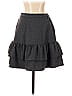 J.Crew Solid Gray Wool Skirt Size 0 - photo 1