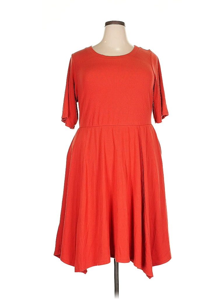 Pre-owned Torrid Casual Dress In Orange