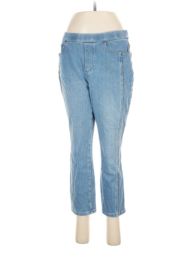 Pre-owned Belle By Kim Gravel Jeans In Blue