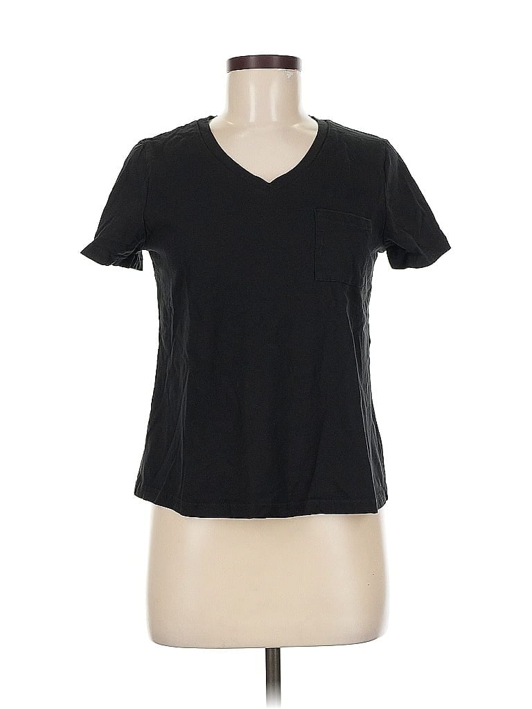 Pre-owned Emery Rose Short Sleeve T-shirt In Black