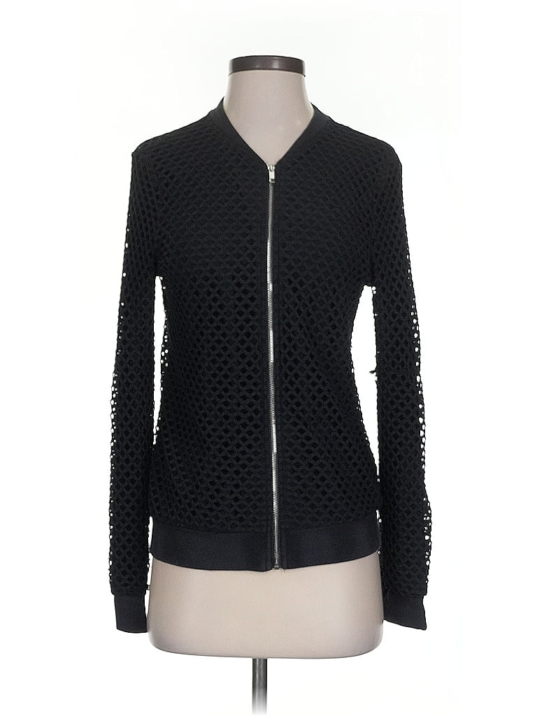 Pre-owned 1.state Cardigan Sweater In Black