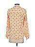 Piyama 100% Rayon Orange 3/4 Sleeve Blouse Size XS - photo 2