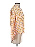 Piyama 100% Rayon Orange 3/4 Sleeve Blouse Size XS - photo 4