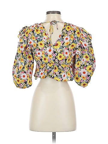 For Love & Lemons 3/4 Sleeve Blouse (view 2)