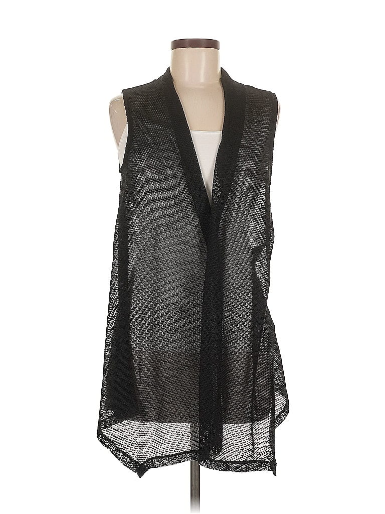 Pre-owned Alfani Cardigan Sweater In Black