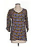 AP.NY Blue 3/4 Sleeve Blouse Size XS - photo 1