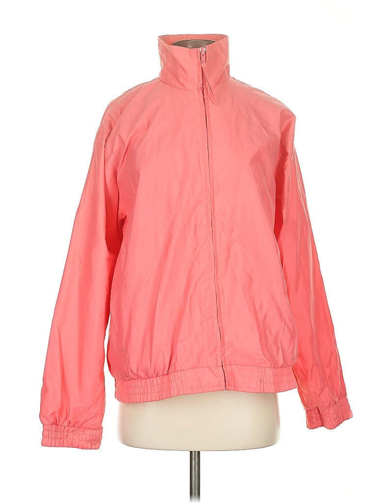 Pre-owned Assorted Brands Windbreaker Jacket In Pink