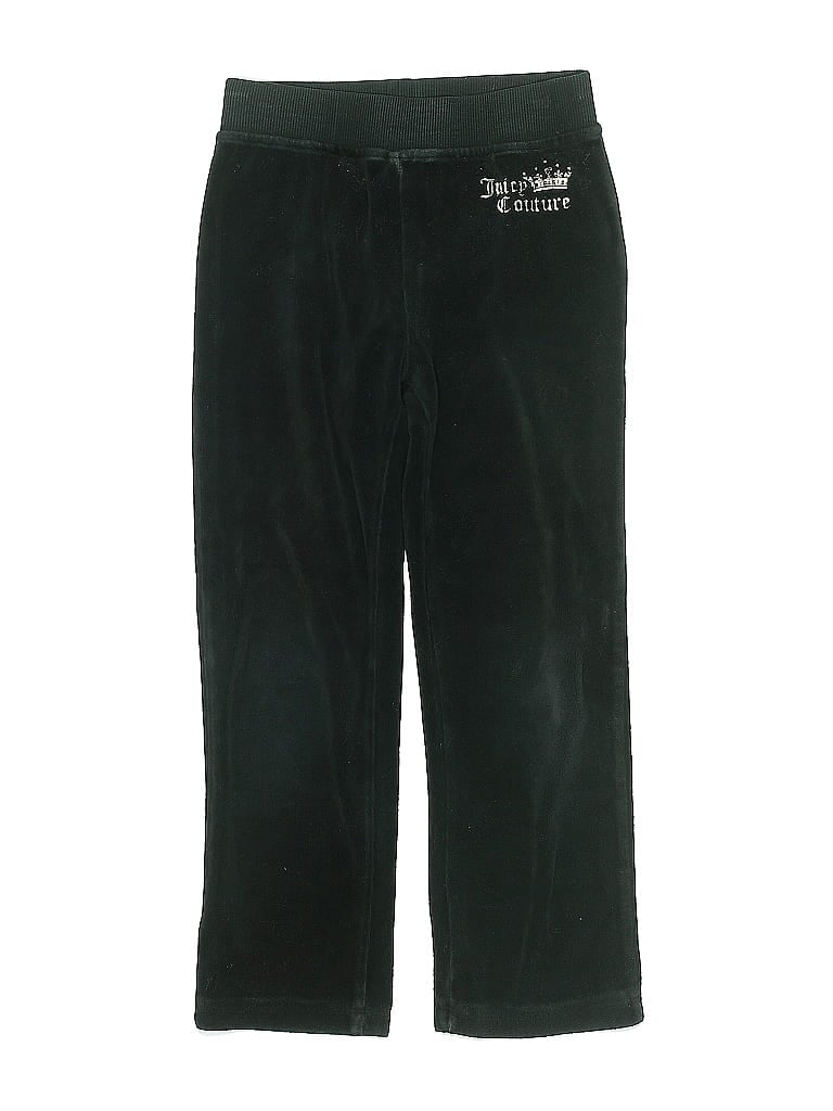 Pre-owned Juicy Couture Kids' Casual Pants In Black