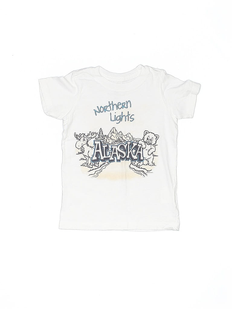 Pre-owned Del Sol Kids' Short Sleeve T-shirt In White