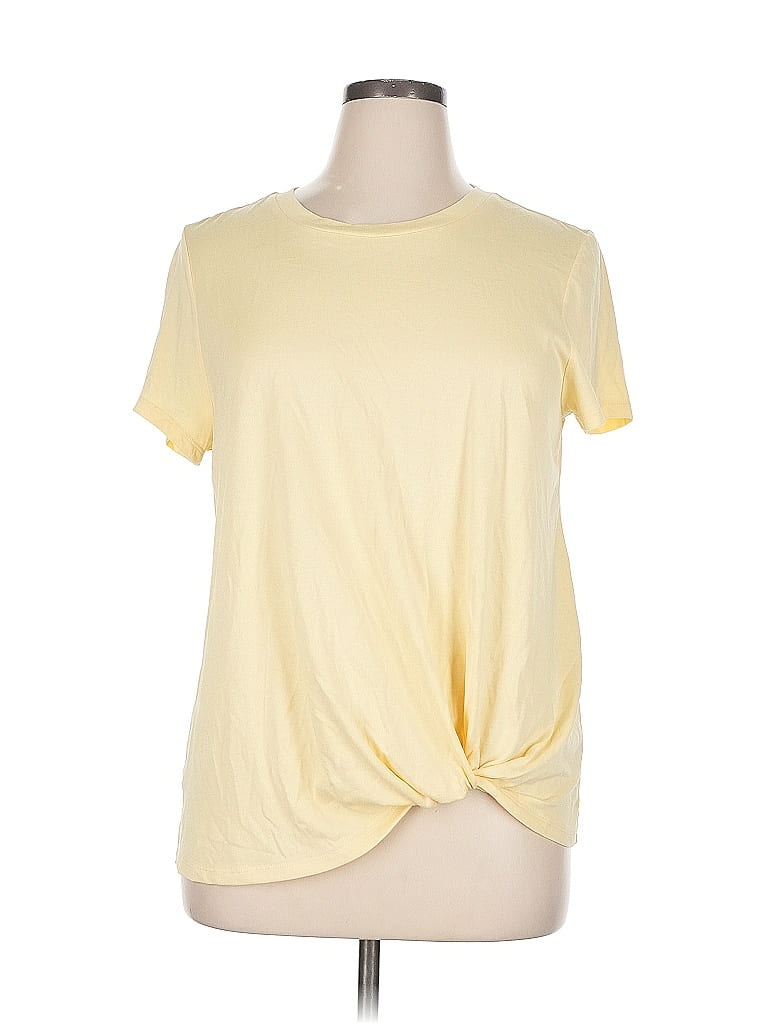KAARI BLUE Pre-owned Short Sleeve T-shirt In Yellow