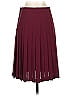 BCBGMAXAZRIA 100% Polyester Solid Burgundy Casual Skirt Size 0 - photo 2