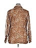 Studio Spa 100% Polyester Brown Cardigan Size XL - photo 2