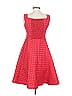 Moulinette Soeurs Hearts Red Cocktail Dress Size 4 - photo 2