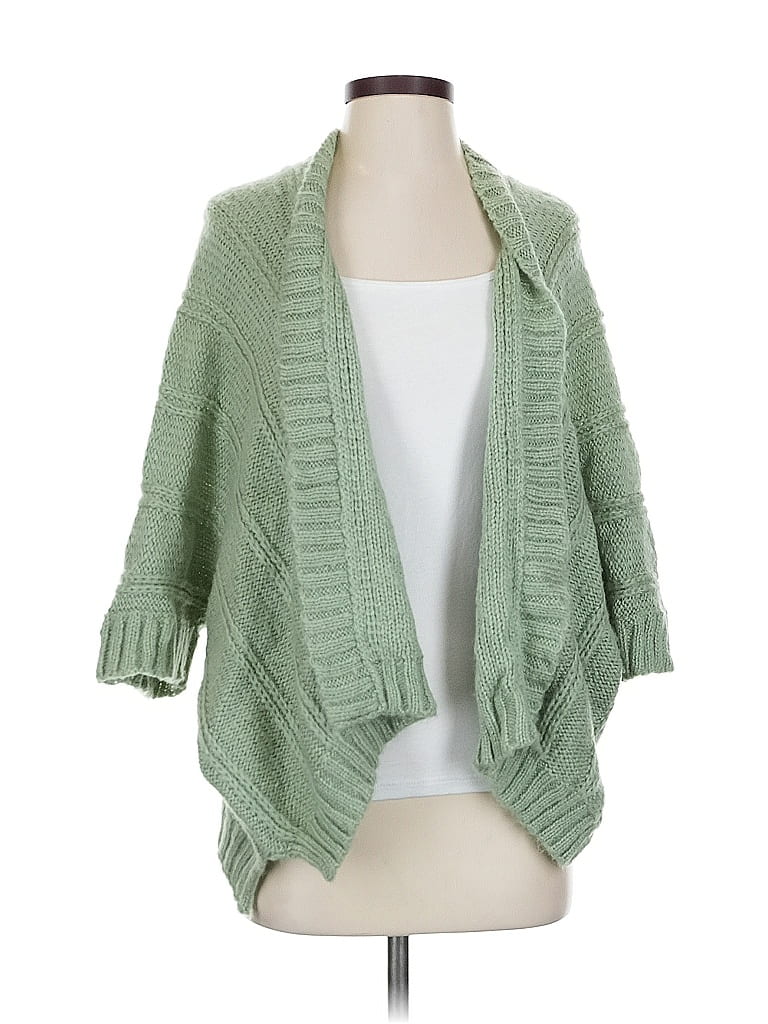 Click to view more detailed imagery on our partner's website Pre-owned Wooden Ships Cardigan Sweater In Green