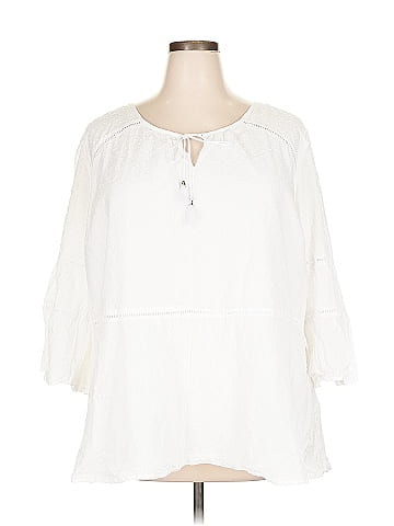 Isaac Mizrahi LIVE! 3/4 Sleeve Blouse (view 1)