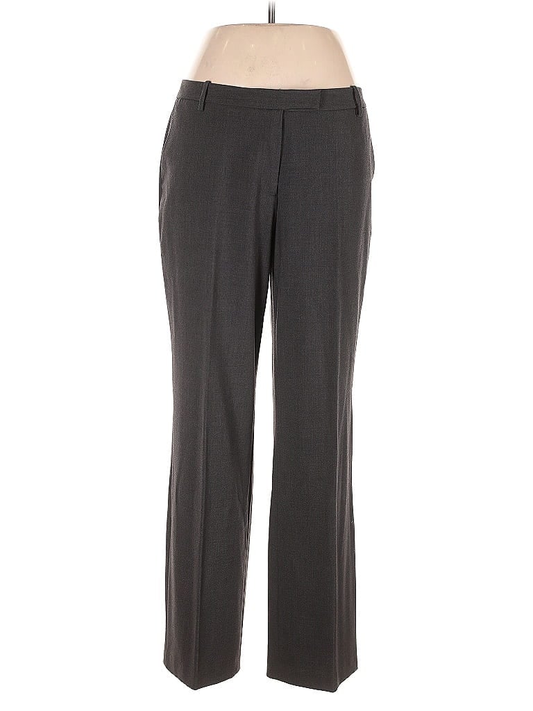 Pre-owned Calvin Klein Dress Pants In Gray