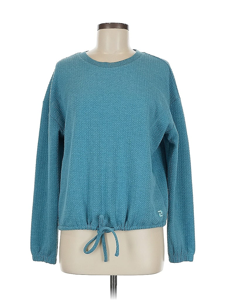 Pre-owned Zelos Pullover Sweater In Blue