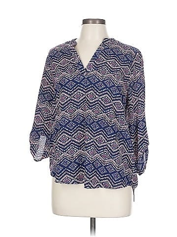 Pink Rose 3/4 Sleeve Blouse (view 1)
