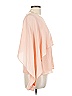 DKNY 100% Polyester Orange 3/4 Sleeve Blouse Size L (petite) - photo 4
