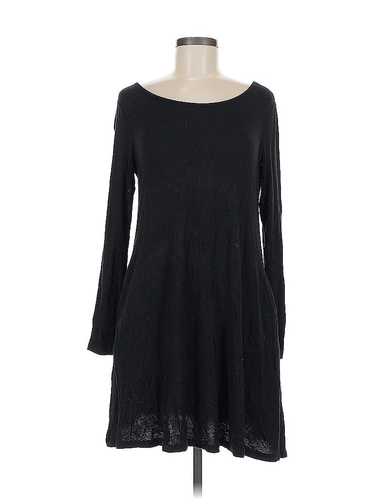 Pre-owned Unbranded Casual Dress In Black