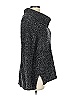 Rafaella Tweed Gray Turtleneck Sweater Size L - photo 4