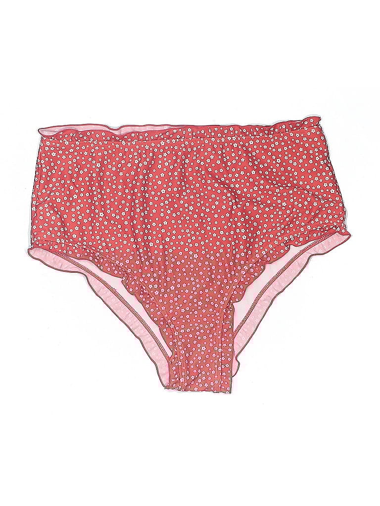 Pre-owned Unbranded Swimsuit Bottoms In Red