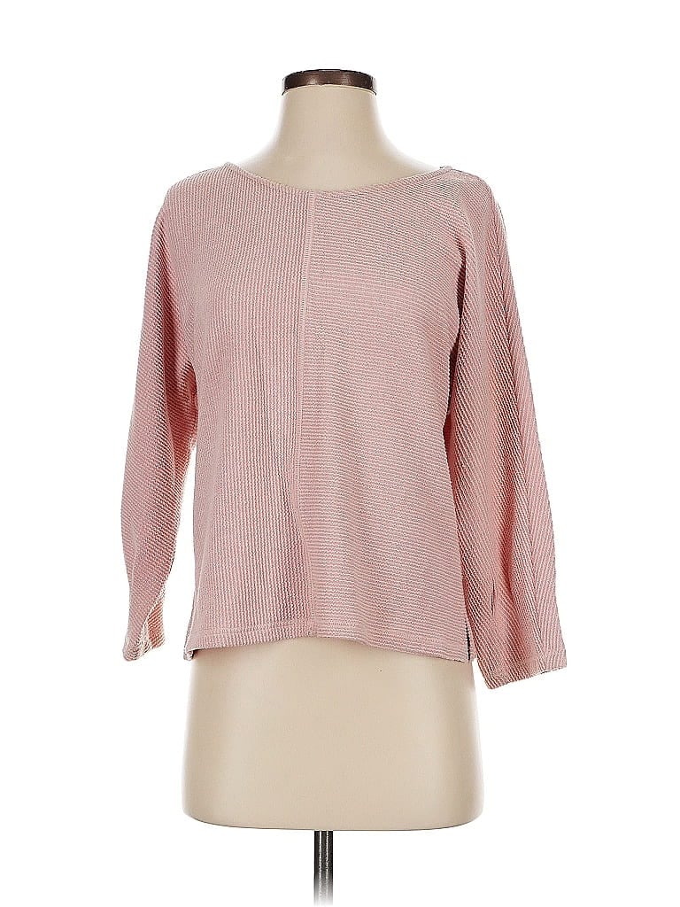 Pre-owned Tru Luxe Pullover Sweater In Pink