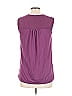 Como Vintage Purple Sleeveless Blouse Size L - photo 2
