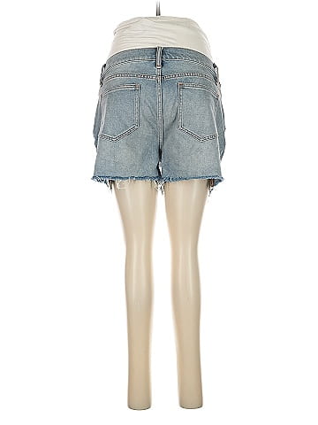 Hatch Denim Shorts (view 2)