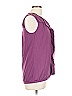 Como Vintage Purple Sleeveless Blouse Size L - photo 4