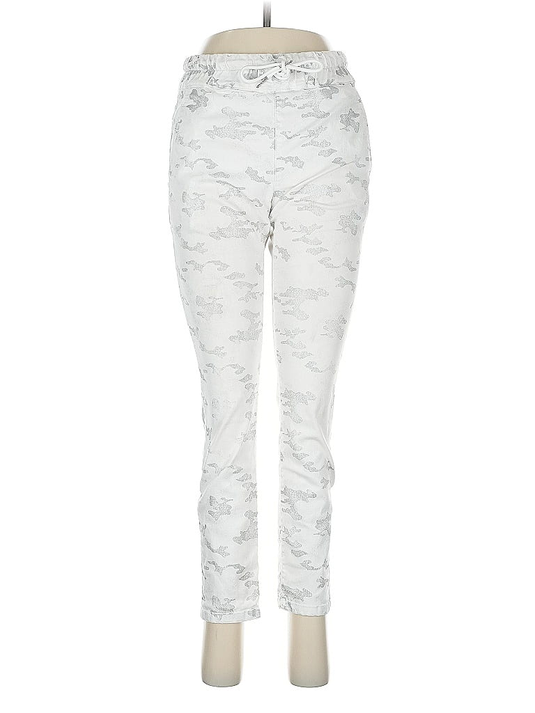 Pre-owned Flog Active Pants In Silver