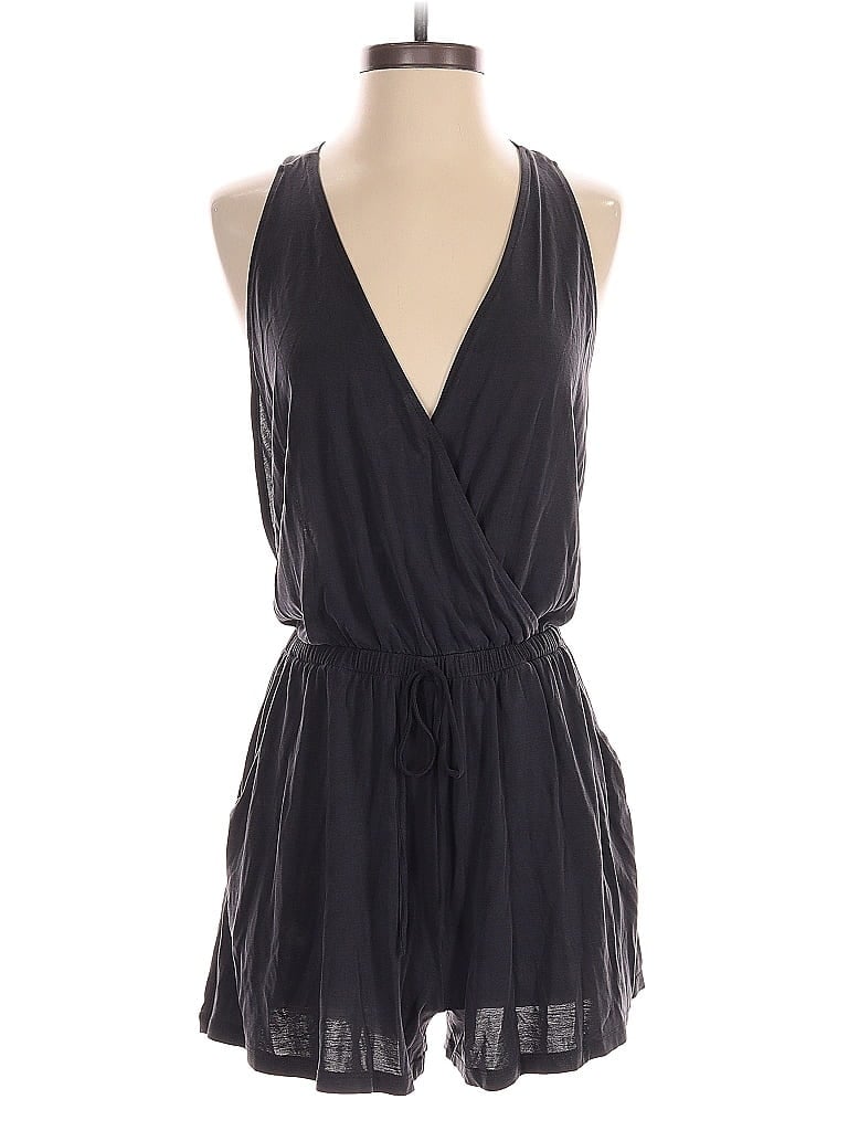 Click to view more detailed imagery on our partner's website Pre-owned Reference Romper In Gray