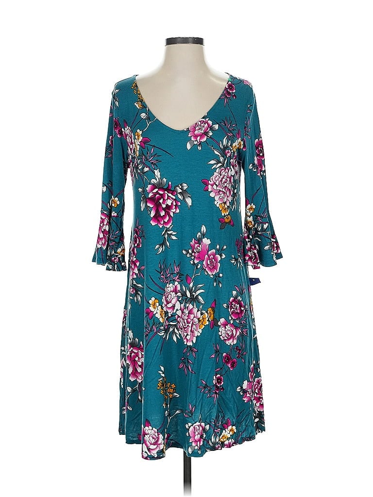 Pre-owned Apt. 9 Casual Dress In Blue