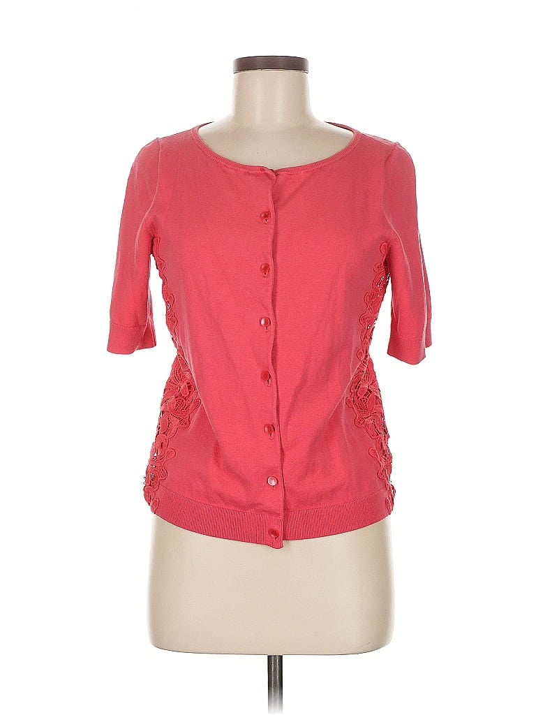 Click to view more detailed imagery on our partner's website Pre-owned Talbots Short Sleeve Blouse In Pink