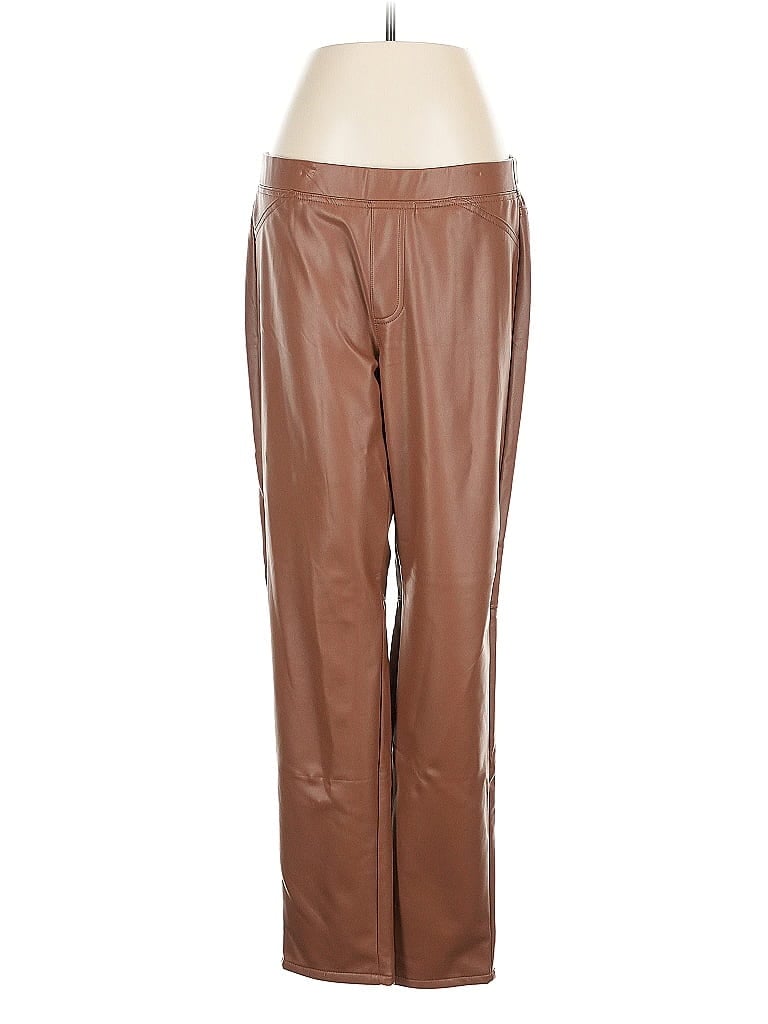 Pre-owned Jjill Track Pants In Brown
