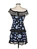 Topshop 100% Polyester Blue Cocktail Dress Size 2 - photo 2