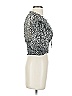 Free People 100% Polyester Silver Short Sleeve Blouse Size XS - photo 4