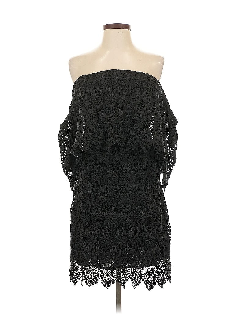 Pre-owned Joa Cocktail Dress In Black