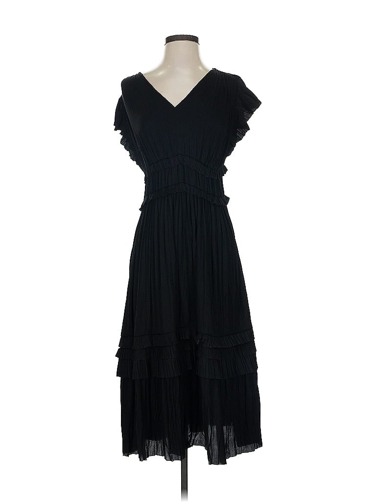 Pre-owned Current Air Casual Dress In Black