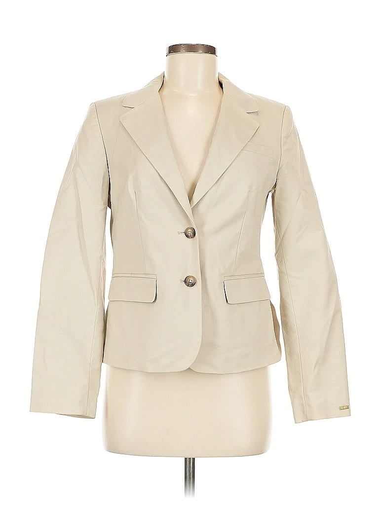 Pre-owned Tommy Hilfiger Blazer Jacket In White