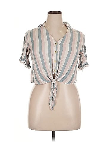 Fashion Nova Short Sleeve Blouse (view 1)