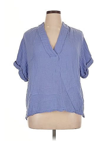 Xirena Short Sleeve Blouse (view 1)