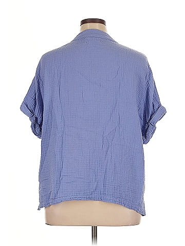 Xirena Short Sleeve Blouse (view 2)